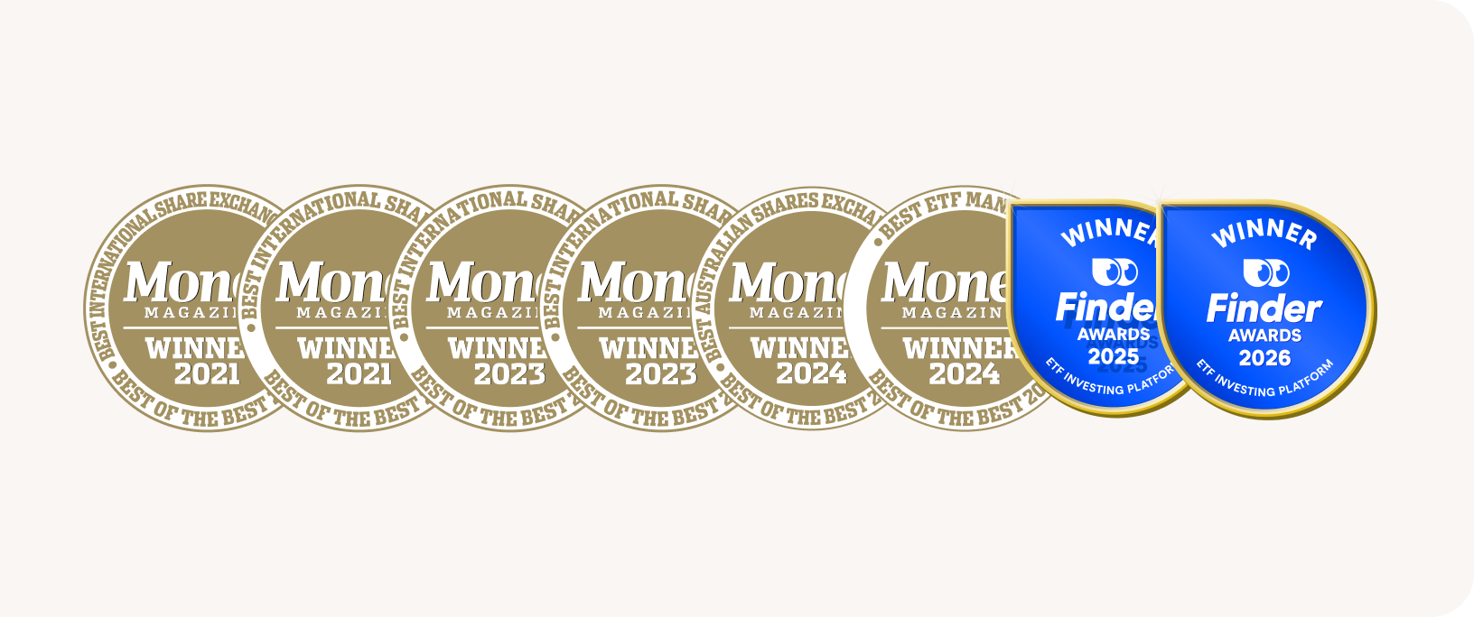 Award badges