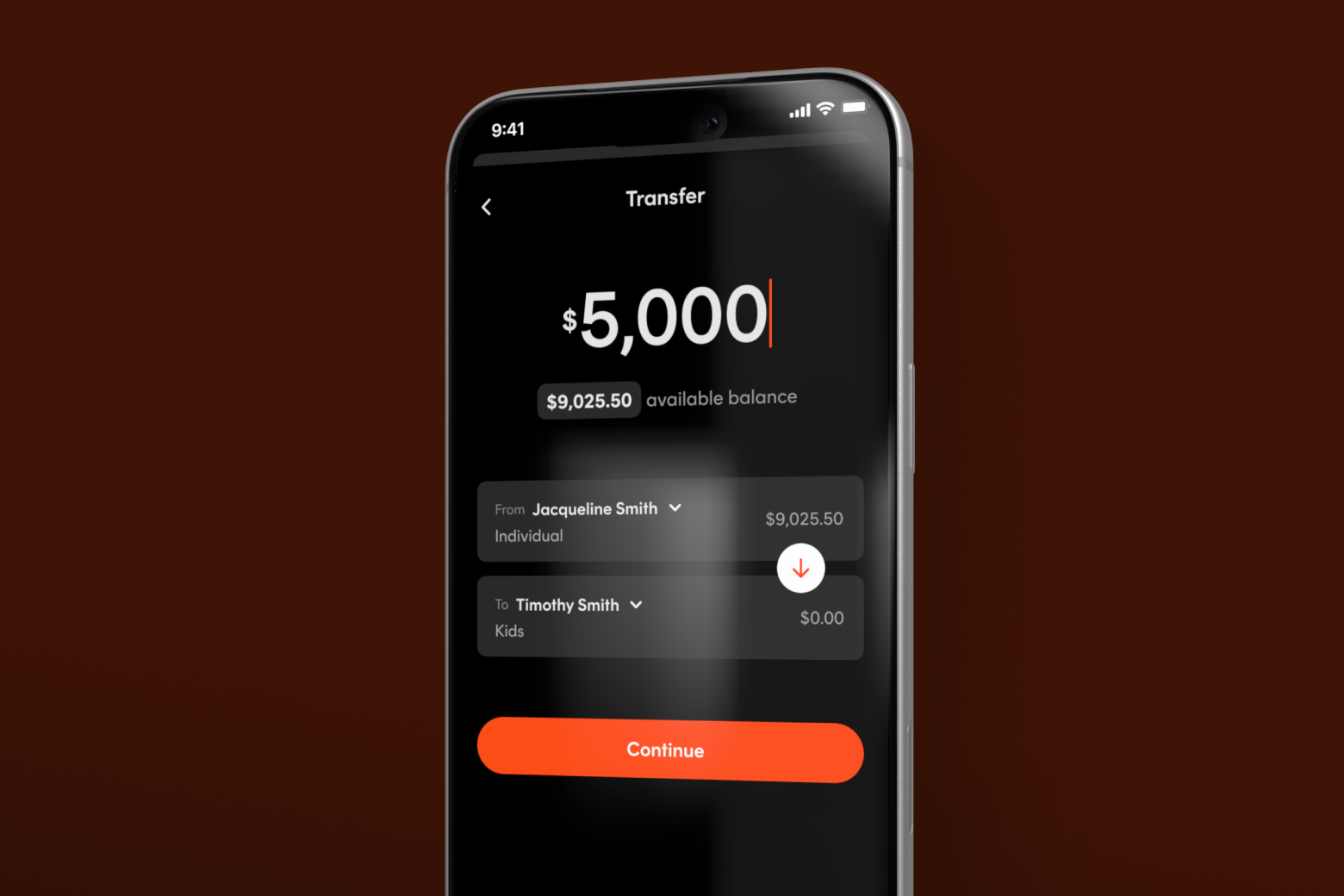 Transfer funds between your Betashares' accounts