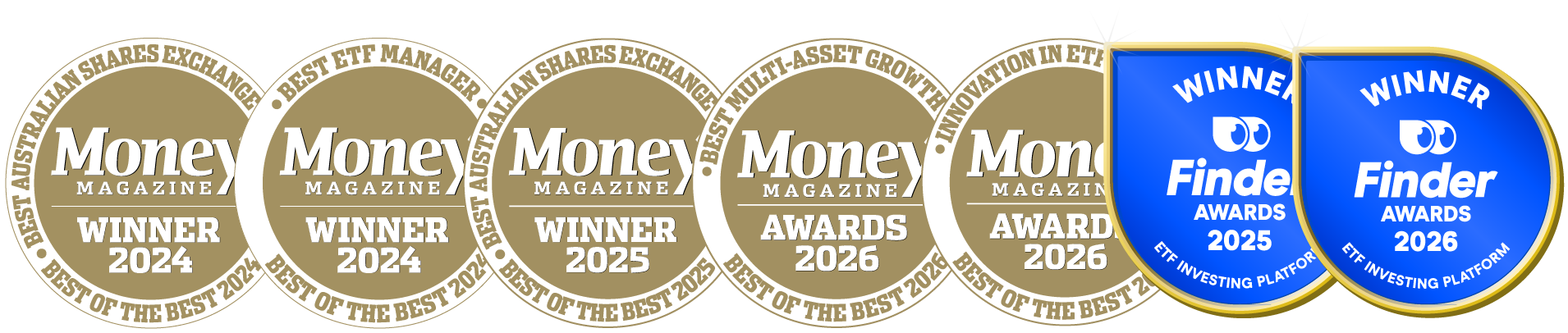 Award badges